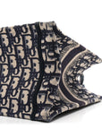 Oblique Small Book Tote Blue Multicolor