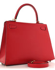 Epsom Kelly Sellier 28 Rouge Casaque