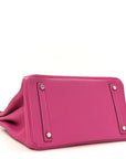 Togo Birkin 30 Rose Pourpre