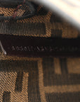 Fabric Jacquard FF 1974 Mini Baguette Tobacco Moro Black