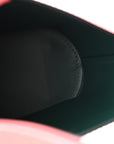 Supple Calfskin Small Bucket Bag Bright Coral Pink