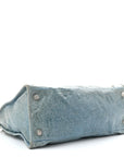 Agneau Giant 21 Silver Hardware Work Bleu Layette