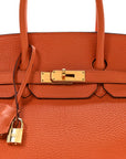 Togo Birkin 35 Orange
