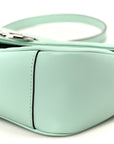 Calfskin Matelasse Small GG Marmont Shoulder Bag Water Green