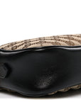 Monogram Matelasse Diagonal Small GG Marmont Chain Shoulder Bag Beige Black