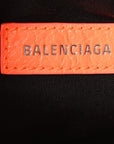 Agneau Arena Le Cagole Shoulder Bag XS Orange