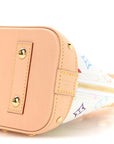 LV x TM Monogram Multicolor Alma BB White