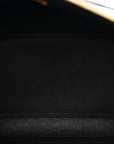 Smooth Calfskin Double Stitching Mini Belt Bag Black