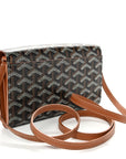 Goyardine Varenne Continental Wallet Black Gold