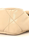 Lambskin Quilted Medium CHNL 19 Flap Beige