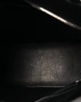 Caviar Quilted Medallion Tote Black