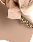 Calfskin Matelasse Super Mini GG Marmont Shoulder Bag Porcelain Rose