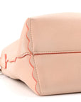 Vitello Dolce Scalloped Studded Medium By The Way Boston Bag Plaster