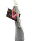 Monogram V Neverfull MM Grenade