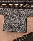 GG Supreme Monogram Web Small Ophidia Shoulder Bag Brown