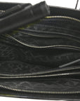 Saffiano Medusa Top Handle Briefcase Black