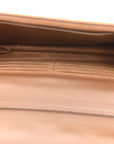 Metallic Calfskin Quilted 2.55 Reissue Wallet On Chain WOC Bronze