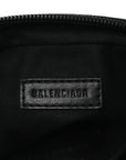 Nylon Logo Explorer Crossbody Messenger Bag Black