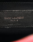 Calfskin Matelasse Monogram Lou Camera Bag Red