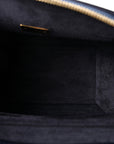 Grained Calfskin Micro Belt Bag Midnight
