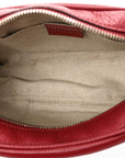 Pebbled Calfskin Small Soho Disco Bag Tabasco Red