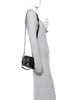 Lambskin Cannage Small Lady D-Joy Black