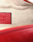 Pebbled Calfskin Small Soho Disco Bag Tabasco Red