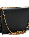 Grain De Poudre Monogram Cassandra Clasp Bag Black Rouge Legion