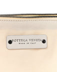 Nappa Intrecciato Canvas Fringe Maltinto Tote White