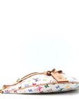 LV X TM Monogram Multicolor High Rise Bumbag White