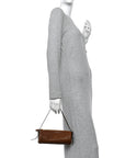 Nappa Aviator Mini Pouch Rovere