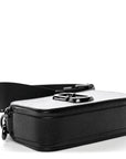 Saffiano Snapshot Camera Bag Black