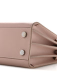 Grained Calfskin Nano Sac De Jour Pale Blush