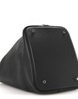 Taurillon Clemence Picotin Lock 22 MM Black