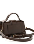 Smooth Calfskin Le Bambino Dark Brown