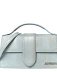 Calfskin Lizard Embossed Le Grand Bambino Light Blue
