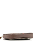 GG Supreme Monogram Ophidia Belted iPhone Case 85 34 Dark Brown