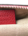 Pebbled Calfskin Small Soho Disco Bag Tabasco Red