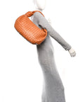 Nappa Intrecciato Small Jodie Clay