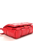 Nappa Maxi Intreccio Padded Cassette Crossbody Bag Firework