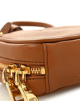 Calfskin Beau Micro Bag Cognac