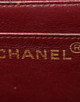 Lambskin Quilted Medium Single Flap Black
