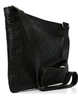 GCCIssima Medium Flat Messenger Bag Black