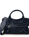 Agneau Giant Brogues Hardware City Bleu Roi