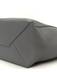 Soft Grained Calfskin Small Belt Cabas Phantom Grey
