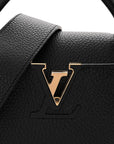 Taurillon Mini Capucines Black