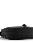 Grained Calfskin Large Bobby Flap Black