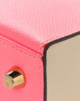 Epsom Bi-Color Horseshoe Kelly Sellier 25 Rose Azalee Craie