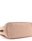 Saffiano Small Galleria Double Zip Tote Cammeo