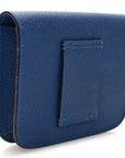 Epsom Constance Slim Wallet Bleu Tie